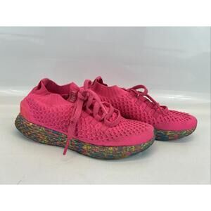 Women's NOBULL Allday Knit Runner Pink Sz 6.5 Athletic Gym Shoes Sneakers